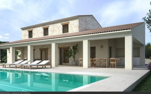 Newly built villa in Teulada with mountain views