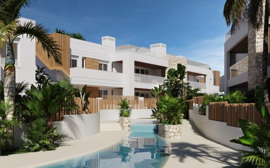 New Build Villas and Bungalows Just 250 Meters from the Beach in Mar de Pulpí