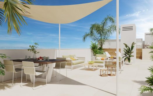 New Build Villas and Bungalows Just 250 Meters from the Beach in Mar de Pulpí