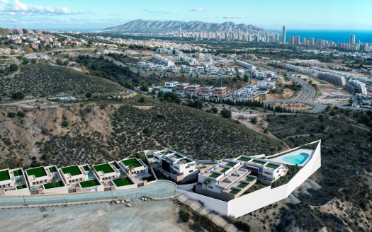 New Build Homes with Panoramic Views in Finestrat-Benidorm