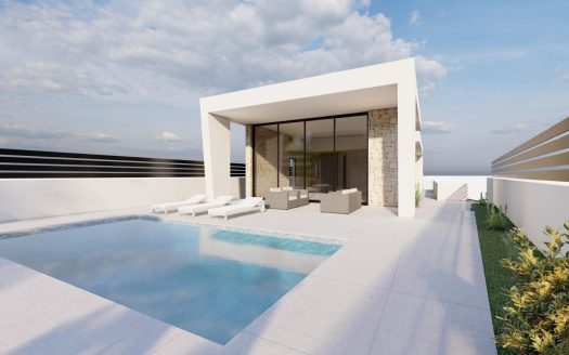 New-Build One-Story Villas with Private Pool in Torrevieja