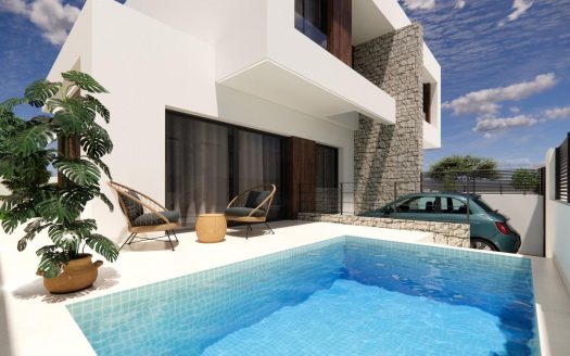 New Build Semi detached villas in Dolores