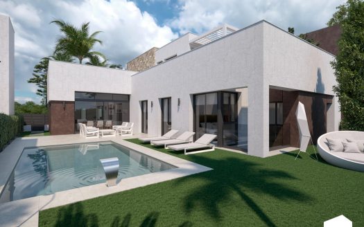 NEW BUILD VILLAS IN PRIVATE GATED RESORT IN PROVINCE OF MURCIA