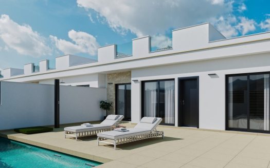 Semi-detached and Semi-detached Villas in Roldán, Murcia, Spain