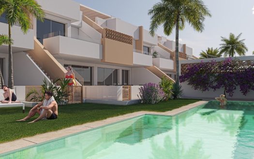 New Build Bungalows in Pilar de la Horadada Near the Beach and Town Centre