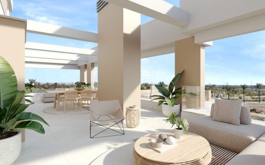 NEW BUILD RESIDENTIAL COMPLEX IN PRIVATE GATED RESORT IN PROVINCE OF MURCIA