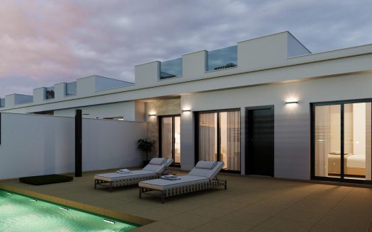 Semi-detached and Semi-detached Villas in Roldán, Murcia, Spain