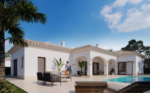 New Build Mediterranean Villas in San Pedro del Pinatar