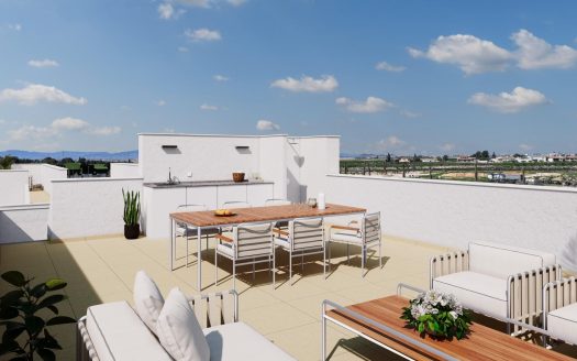 Semi-detached and Semi-detached Villas in Roldán, Murcia, Spain