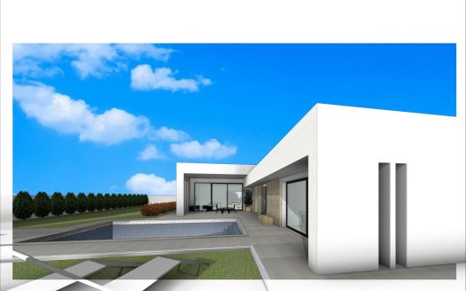 Newly built villas located in the municipality of Aspe.