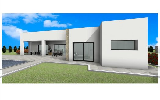 Newly built villas located in the municipality of Aspe.