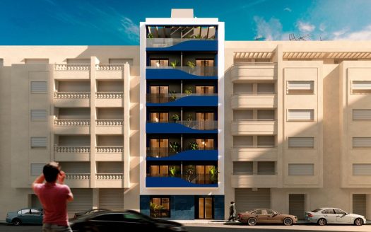 New Build Apartments 200 Metres from the Sea in Torrevieja
