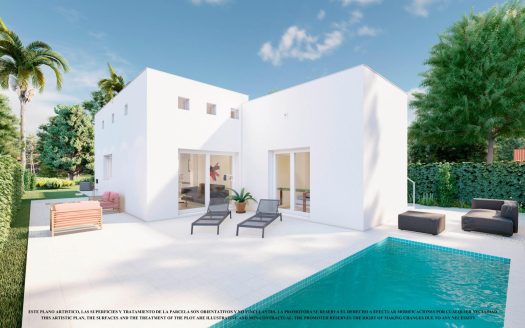 NEW BUILD VILLAS IN LOS ALCAZARES