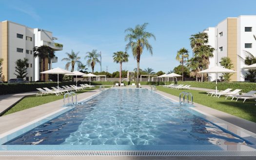 New Build Tourist Apartments in Santa Rosalía Lake and Life Resort Costa Cálida