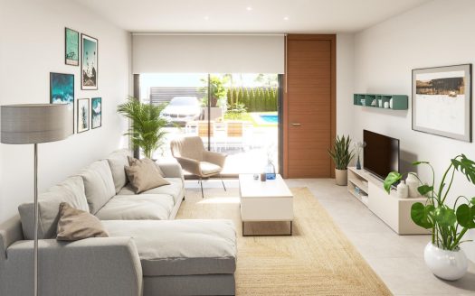 Newly built villas in Vera Playa, Almería: modern homes near the sea