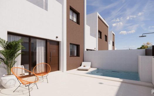 Modern New Build Villas with Optional Private Pool in Pilar de la Horadada