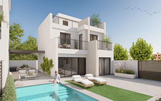NEW BUILD VILLAS IN LOS ALCAZARES
