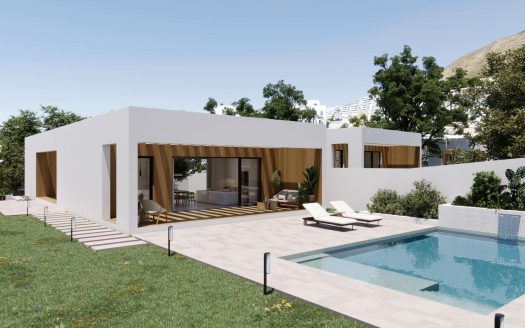 Modern Single-Storey Villas with Private Pool in Finestrat – Tranquility Meets Coastal Living