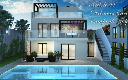 Luxury villa on the first line of the Golf course
