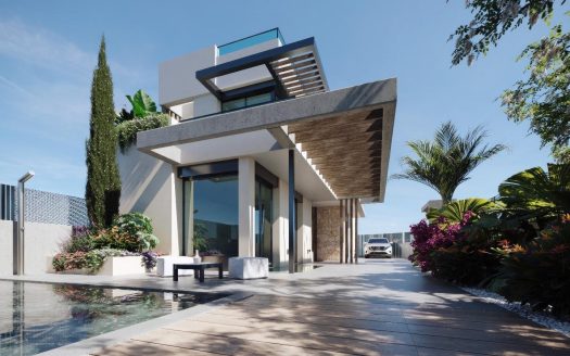 NEW BUILD VILLAS IN PRIVATE GATED RESORT IN PROVINCE OF MURCIA