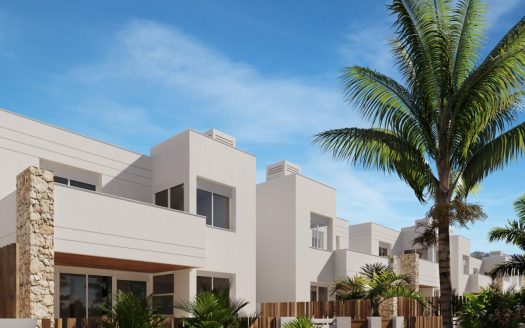 New Build Villas and Bungalows Just 250 Meters from the Beach in Mar de Pulpí
