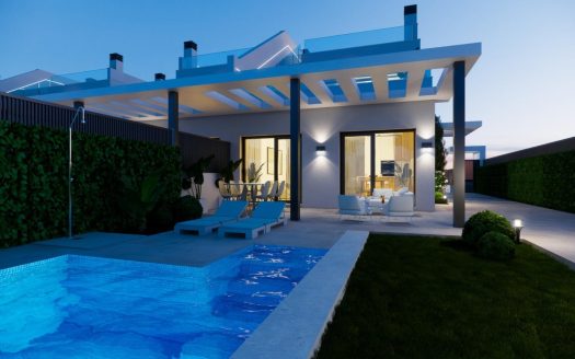 Luxury New Construction Villas on the Waterfront in Los Alcázares