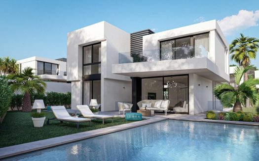 Exclusive New-Build Villas with Private Pools in La Nucía, Near Benidorm