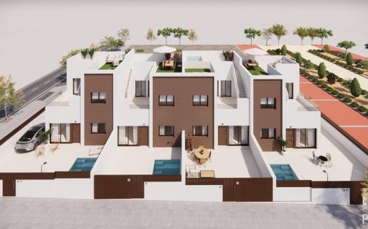 Modern New Build Villas with Optional Private Pool in Pilar de la Horadada