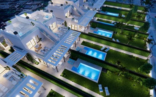 Luxury New Construction Villas on the Waterfront in Los Alcázares