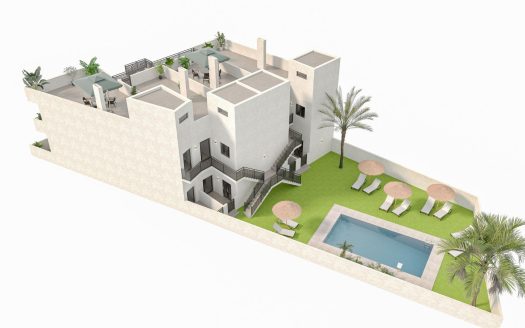 New Build Homes in La Canalosa with Communal Pool