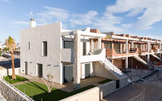 New build bungalows in Pilar de la Horadada