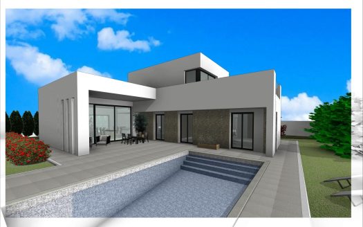 Newly built villas located in the municipality of Aspe.