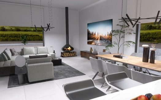 Newly built villas located in the municipality of Aspe.