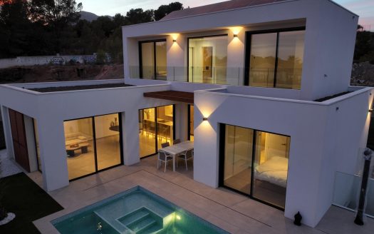 NEW BUILD VILLAS IN ALFAZ DEL PI
