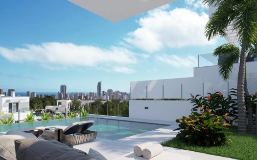 NEW BUILD VILLAS IN FINESTRAT WITH SEA VIEWS