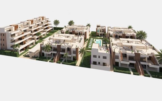 New Build Apartments, Bungalows and Villas in Condado de Alhama Golf Resort, Murcia