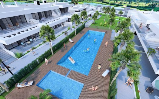 Exclusive New Construction Bungalows in La Finca Golf, Algorfa
