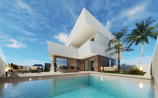 New Build Villas in San Pedro del Pinatar with Private Pool
