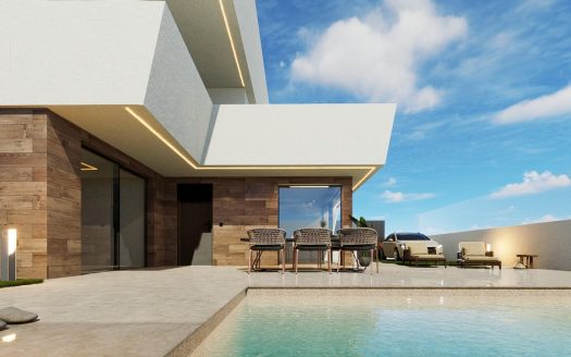 New Build Villas in San Pedro del Pinatar with Private Pool