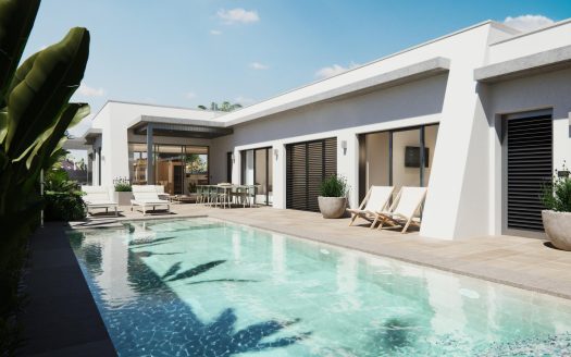 NEW BUILT VILLA ON A FLOOR