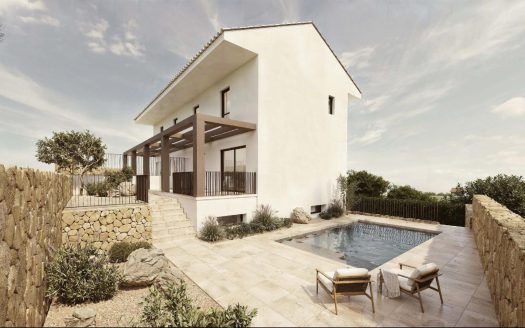 Exclusive New Build semi detached Villas with Private Pool and Garage in La Nucía