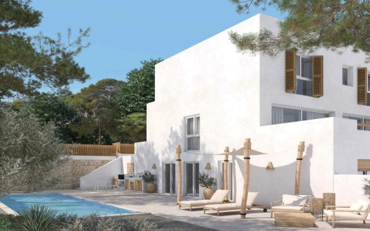 Newly built semi-detached house in Ráfol de Almunia: nature, comfort and modern design