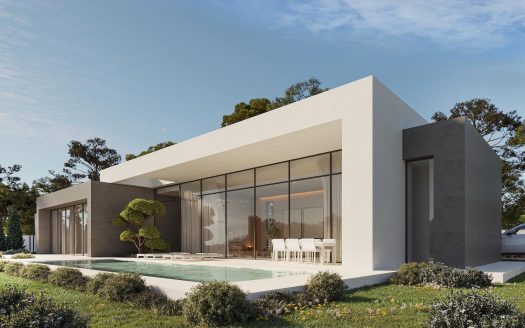 New Build Villa for Sale in Calpe – Modern Design Just 900m from the Beach