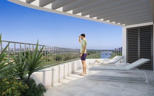 New Build Apartments with River Views in Guardamar del Segura