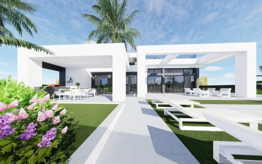 Frontline Lake Villas in Santa Rosalía Lake Resort, Murcia