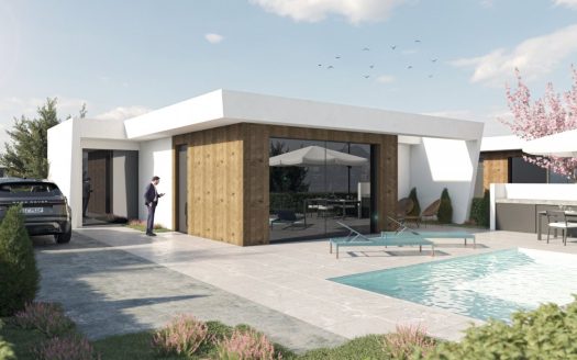 NEW BUILD ONE LEVEL VILLAS IN ALTAONA GOLF RESORT, MURCIA