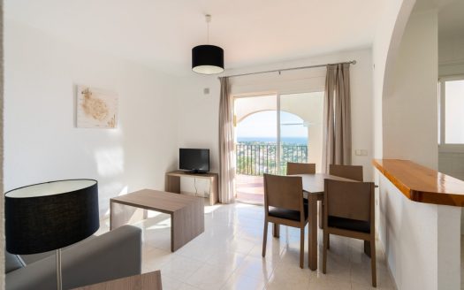 UPPER FLOOR BUNGALOW APARTMENTS IN CALPE