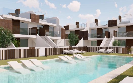 NEW BUILD RESIDENTIAL OF BUNGALOW APARTMENTS IN PILAR DE LA HORADADA