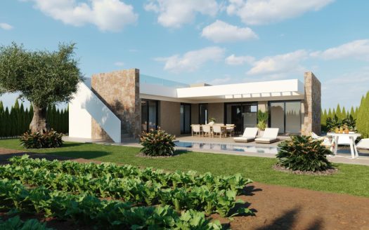 New Build Villas in Hacienda del Álamo Golf Resort, Murcia