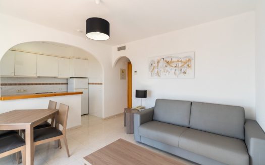 UPPER FLOOR BUNGALOW APARTMENTS IN CALPE
